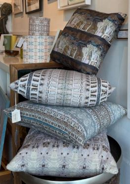 Coldharbour Gallery | Pillows and lampshades